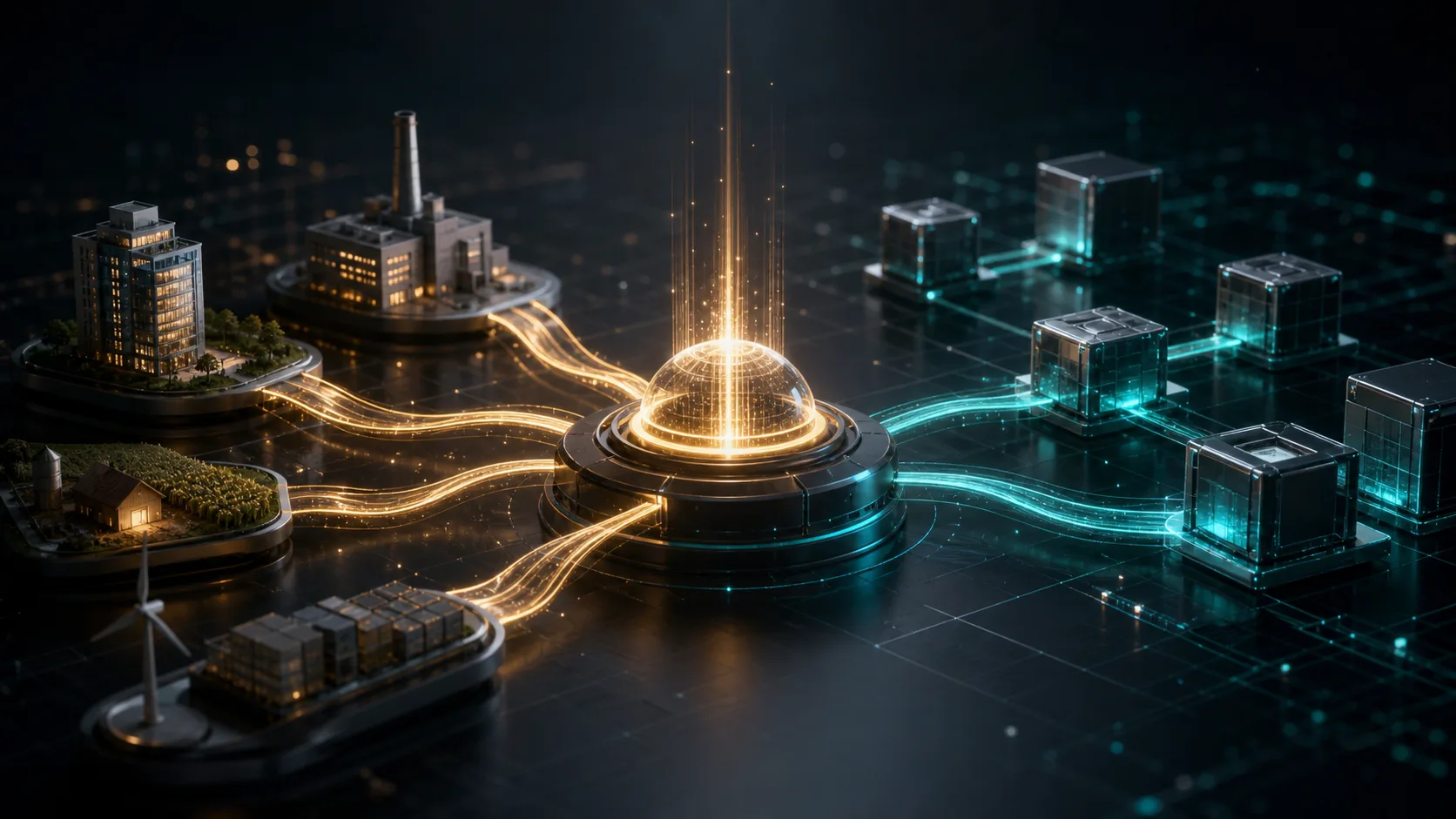 Real-world asset yield flowing into an onchain DeFi network